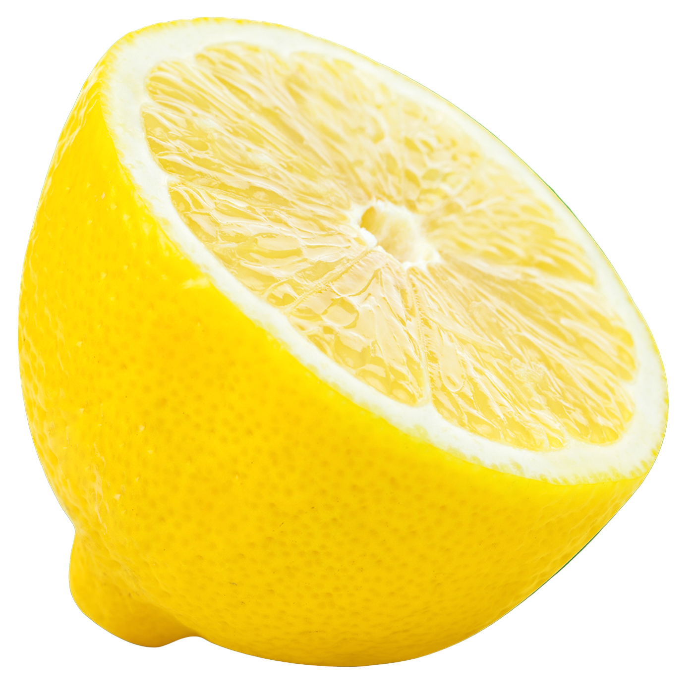 Eine frische und leckere Zitrone